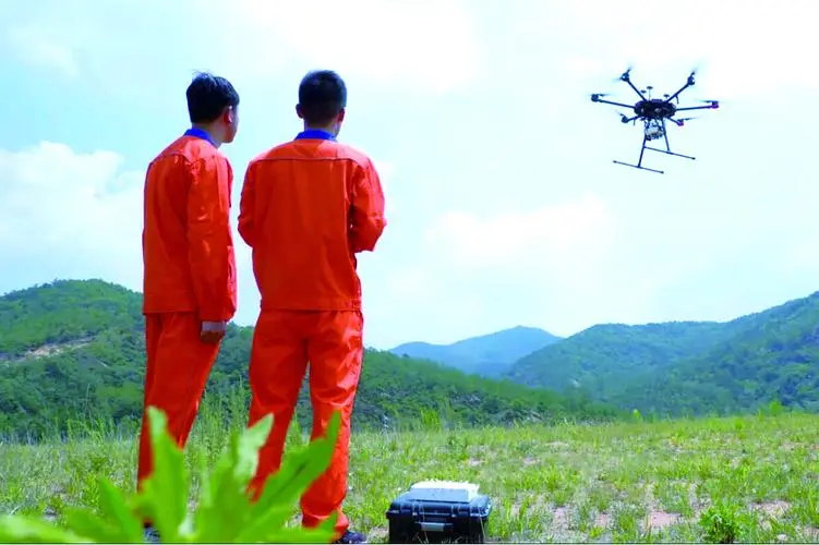 郑场镇无人机倾斜摄影巡检拍摄